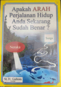 Image of APAKAH ARAH PERJALANAN HIDUP ANDA SEKARANG SUDAH BENAR?