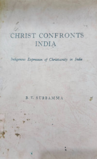 Image of CHRIST CONFRONTS INDIA