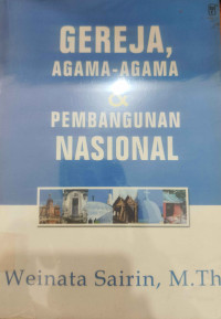 Image of GEREJA, AGAMA-AGAMA & PEMBANGUNAN NASIONAL