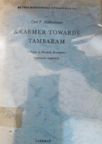 Image of KRAEMER TOWARDS TAMBARAN