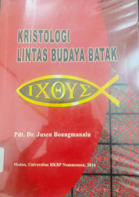 Image of Kristologi lintas budaya Batak