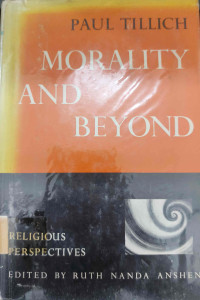 Image of MORALITY AND BEYOND