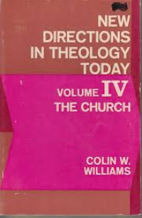 Image of NEW DIRECTION IN THEOLOGY TODAY