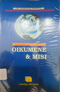 Image of SUPAYA MENJADI SATU OIKUMENE & MISI